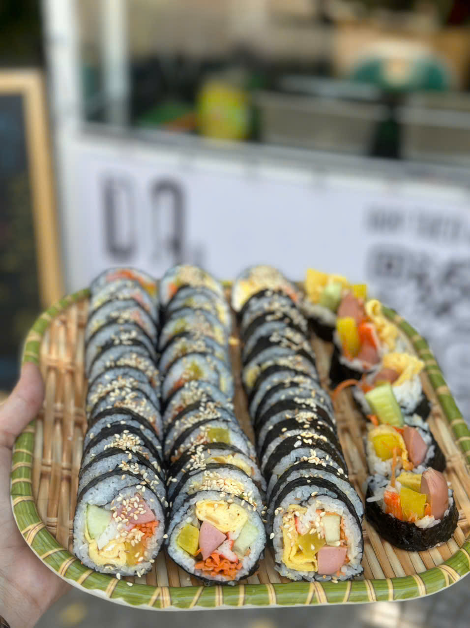 Kimbap / cơm cuộn at DA